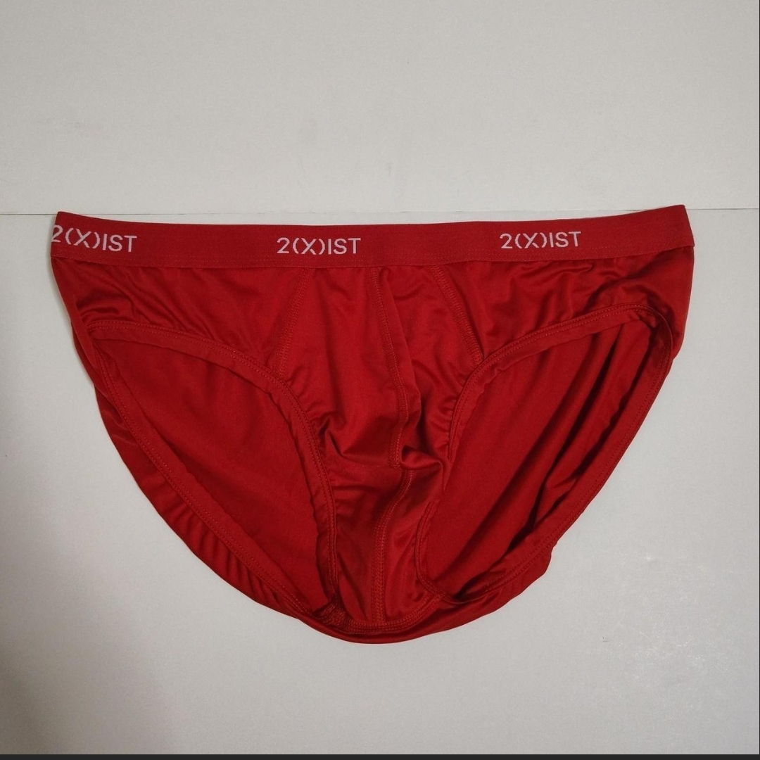 2(X)Ist Micro Speed Dri Men's Red Briefs Size L